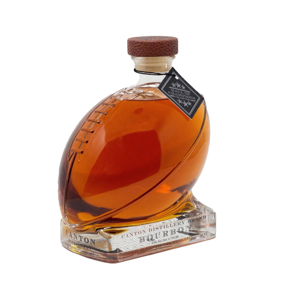 Cooperstown Canton Football Bourbon Whiskey -750ml