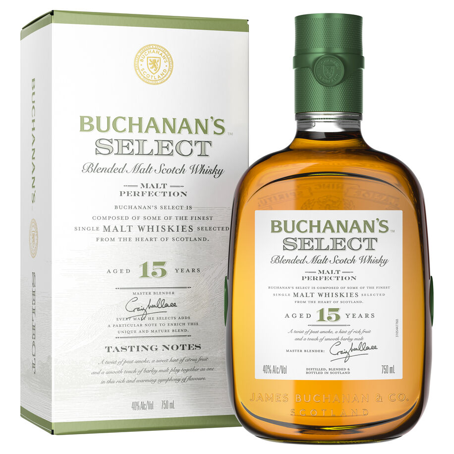 Buchanan's Select 15 Years Old Blended Malt Scotch Whisky -750ml