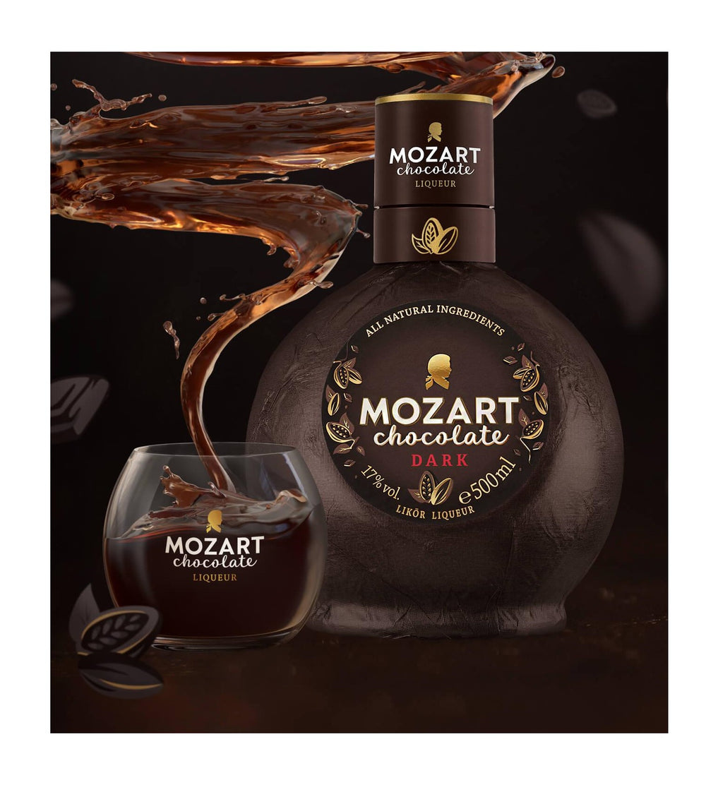 Mozart Dark Chocolate Liqueur -750ml
