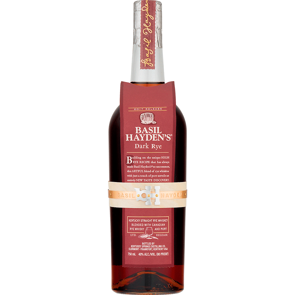 Basil Hayden's whisky dark rye 2017 release Kentucky 750ml - Newport Wine & Spirits
