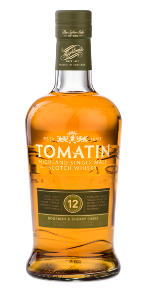 Tomatin 12yr Highland Single Malt Scotch Whisky - 750ml