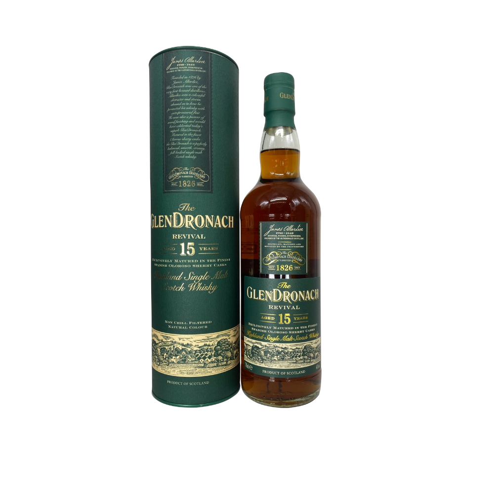 Glen Dronach 15 Year Old Single Malt Scotch Whisky -750 ml