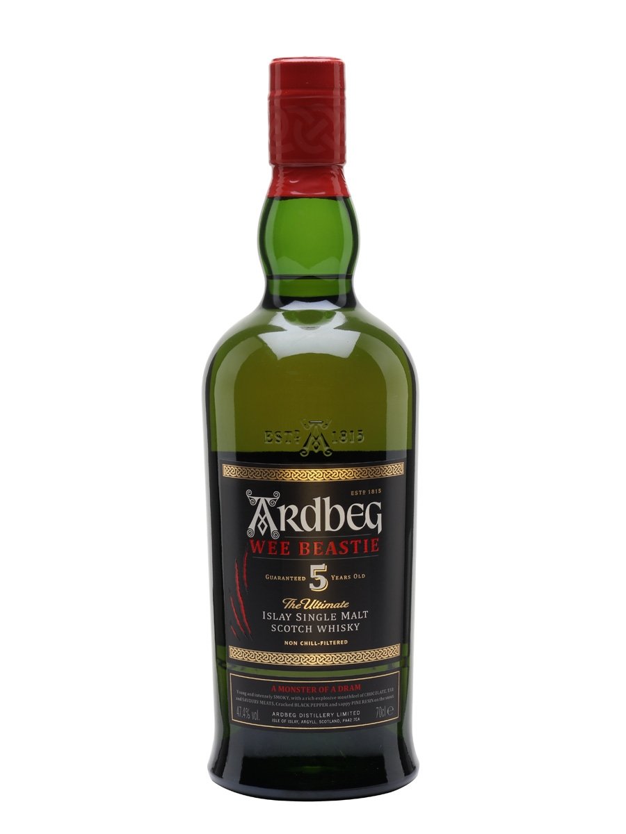 Ardbeg Wee Beastie 5 Year Old Islay Single Malt Scotch Whisky-750ML