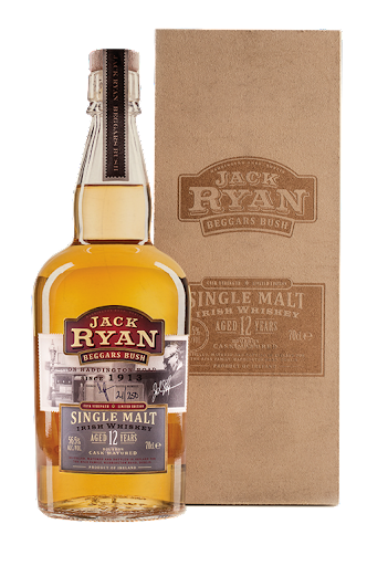 Jack Ryan Beggars Bush 12 Years Old Single Malt Irish Whiskey-750ml