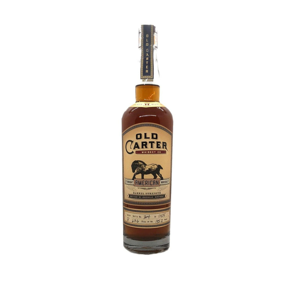 Old Carter Barrel Strength Straight American Whiskey - 750 ml