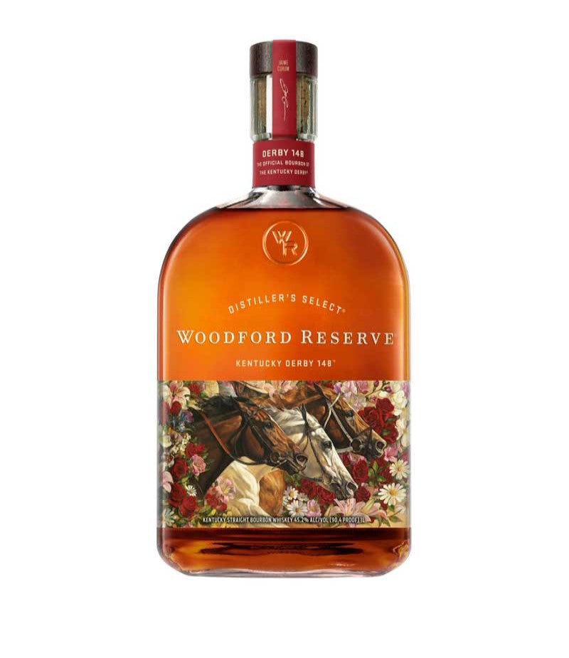 Woodford Reserve Kentucky Derby Edition 148 Straight Bourbon Whiskey  - 1L
