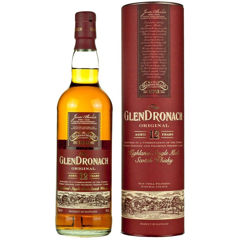 Glendronach 12 Year Old Highland Single Malt Scotch 750ml - Newport Wine & Spirits