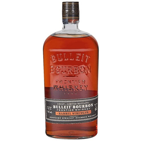 Bulleit Barrel Strength Bourbon Whiskey-750 ml
