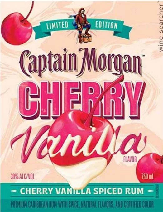 Captain Morgan Cherry Vanilla Rum -750ml