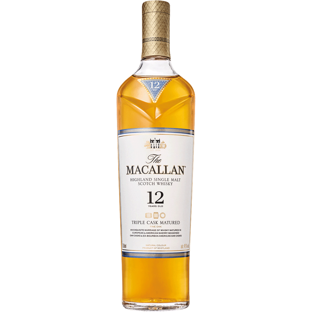 Macallan 12 Year Old Higland Single Malt Scotch aged in Sherry Casks - Newport Wine & Spirits