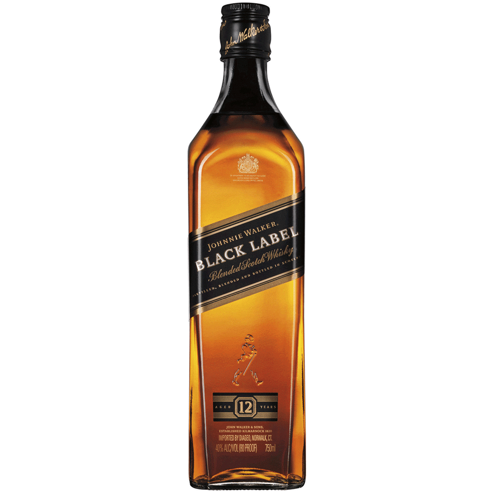 Johnnie Walker Black Label 12 Year Blended Scotch - Newport Wine & Spirits