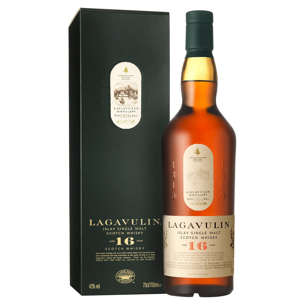 Lagavulin Islay Single Malt 16 Year Scotch Whiskey -750ml