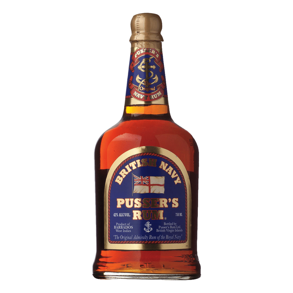 Pusser's British Navy Rum Blue Label - Newport Wine & Spirits
