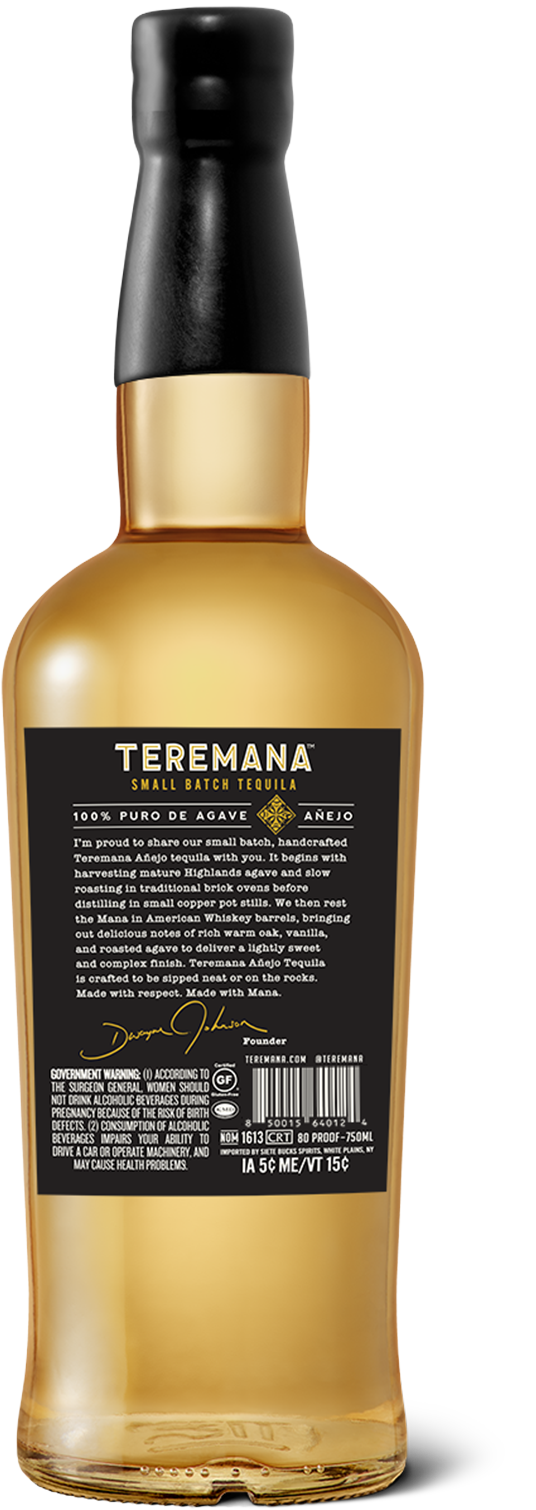 Teremana Small Batch Anejo Tequila -750 ml