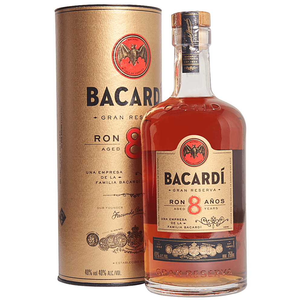 Bacardi Gran Reserva 8 Year Old Rum -750 ml