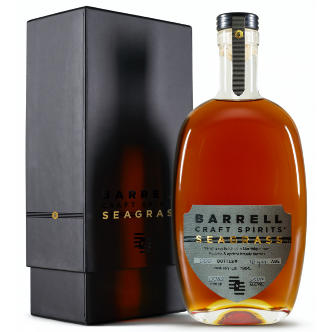 Barrell Seagrass Cask Strenth 16 Year Rye whiskey -750 ml