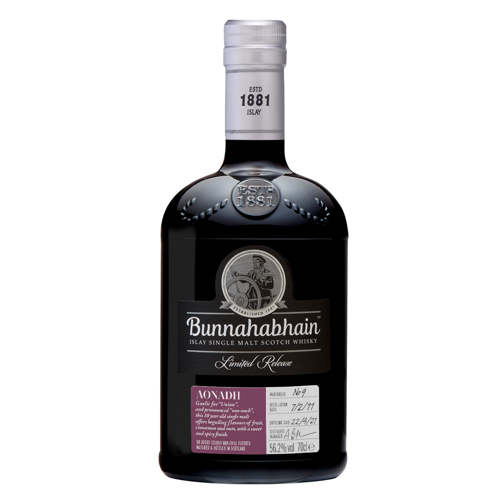 Bunnahabhain Aonadh 10 Year Warehouse 9 Single Malt Scotch Whisky -750ml