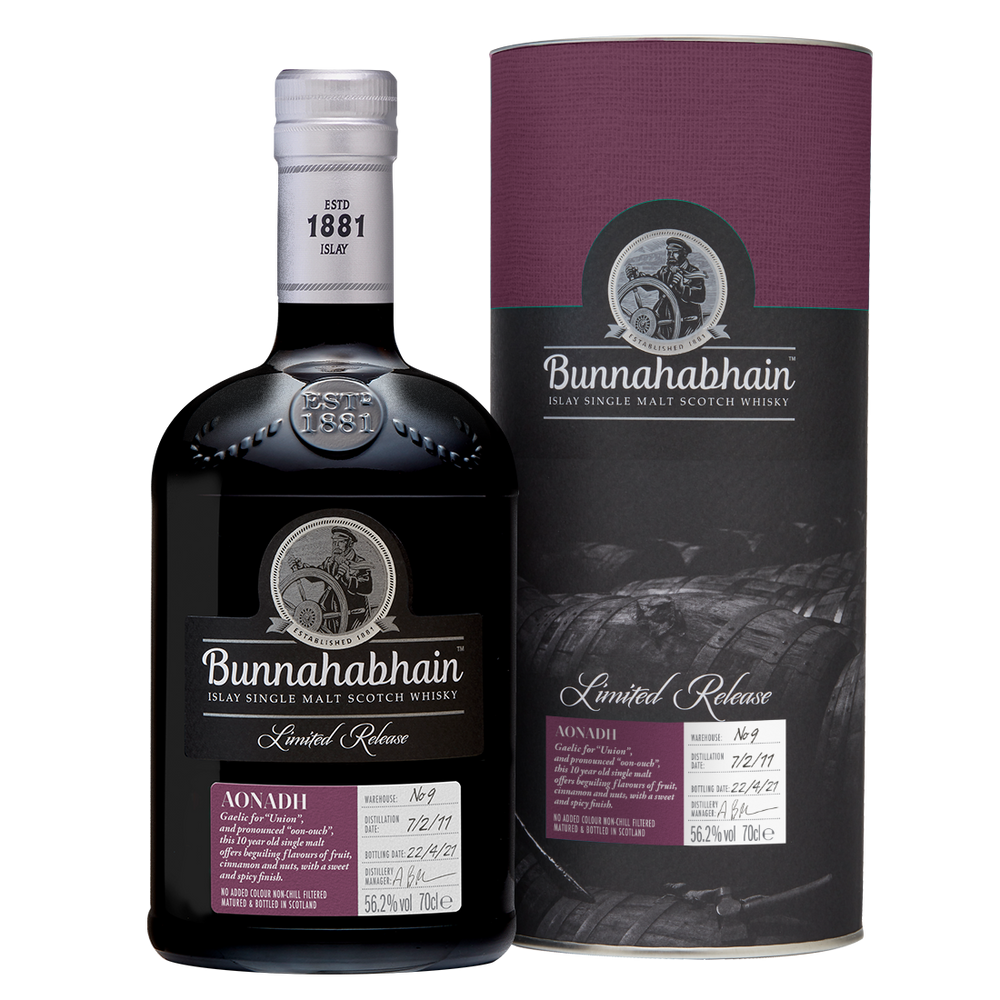 Bunnahabhain Aonadh 10 Year Warehouse 9 Single Malt Scotch Whisky -750ml
