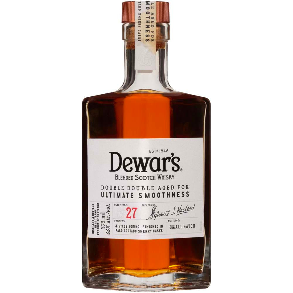 Dewars Double Double Aged 27 Years Scotch Whiskey  -375ml