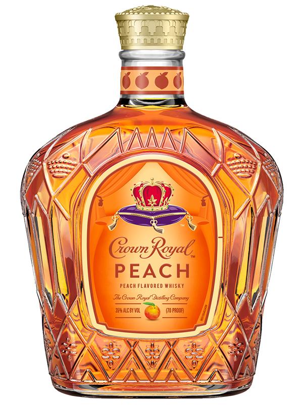 Crown Royal Peach Flavored Canadian Whisky – 750ml