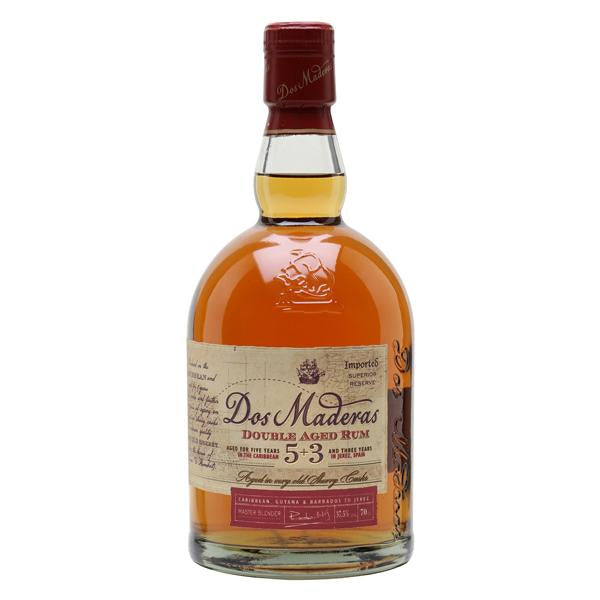 Dos Madera's  5+3 Double Aged Rum -750 ml