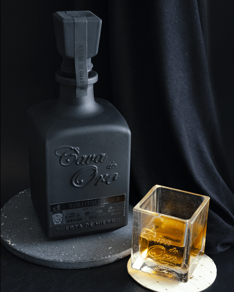 Cava De Oro Extra Aged Añejo Black Edition Tequila - 750ml