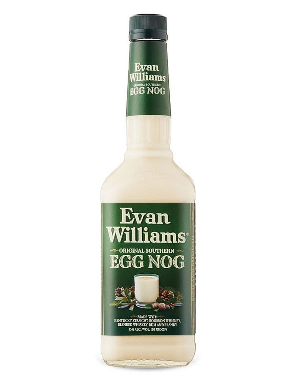 Evan Williams Egg Nog bourbon whiskey -750ml