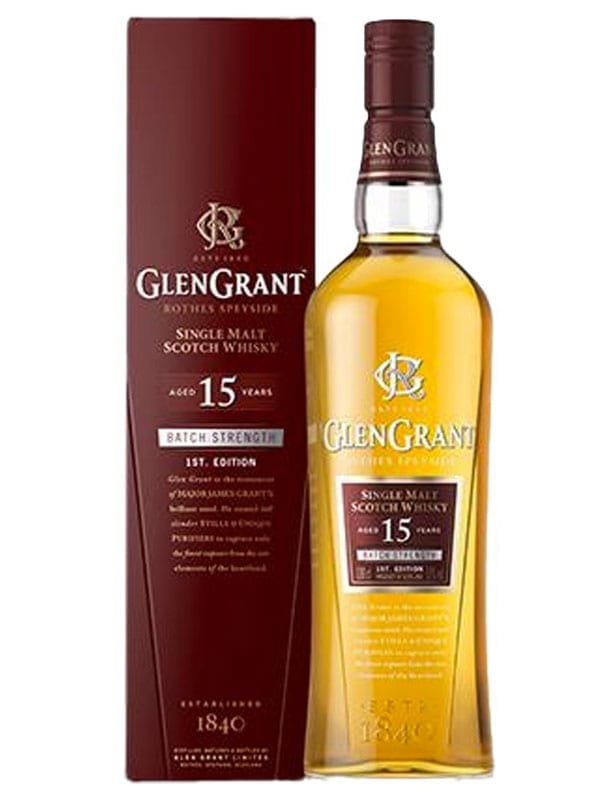 The Glen Grant Rothes Speyside 15 Years Single Malt Scotch Whisky -750 ml