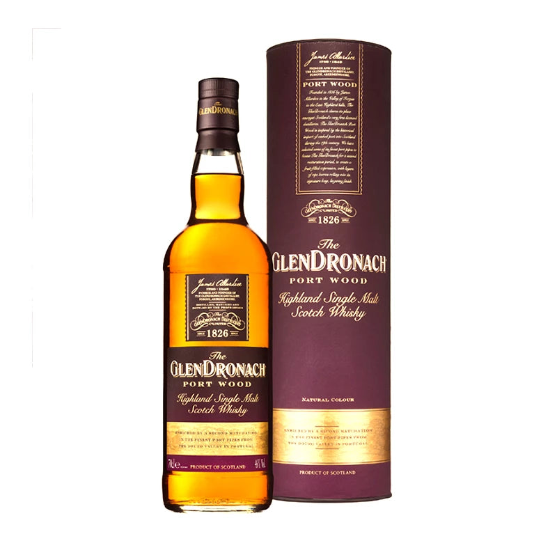 Glendronach Port Wood Single Malt Scotch Whiskey -750ml