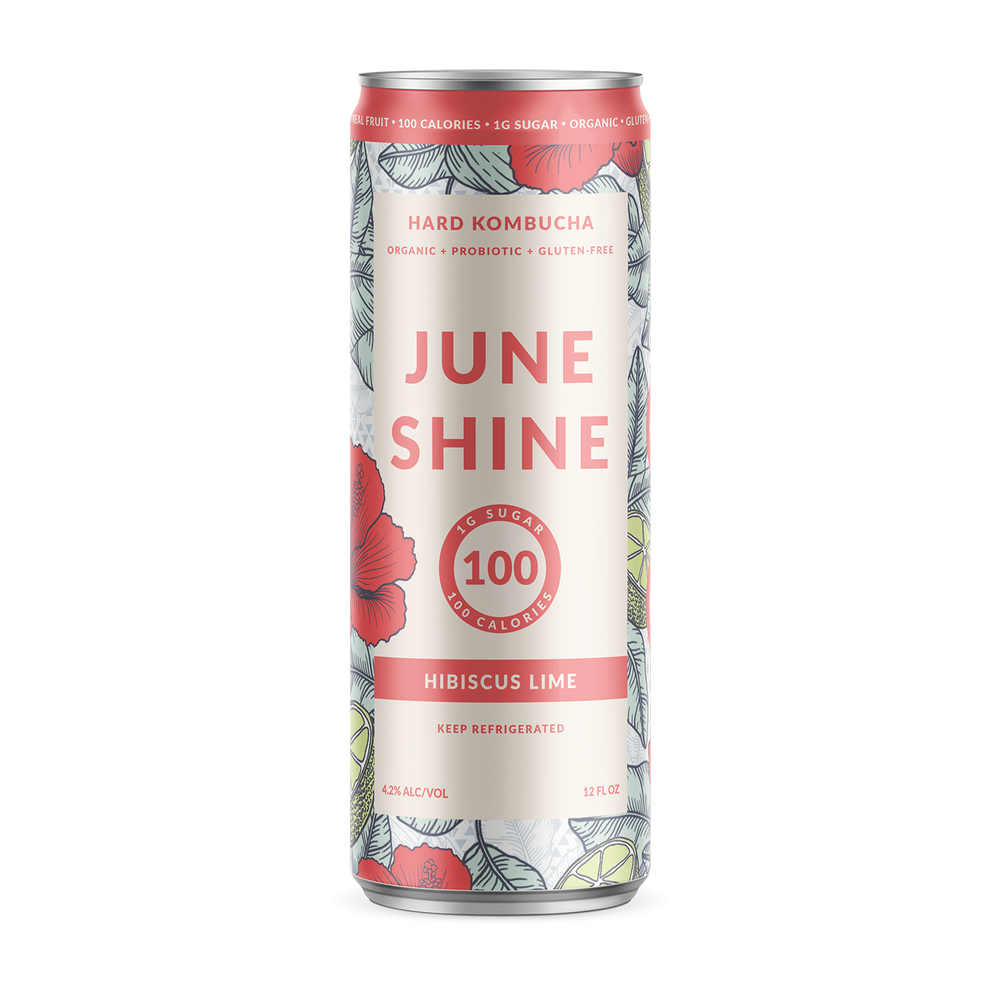 June Shine Hard Kombucha Hibiscus Lime - Newport Wine & Spirits