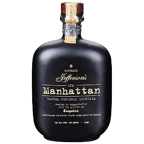 Jefferson's Barrel Aged Manhattan whiskey -750ml