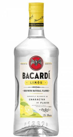 Bacardi Limon Citrus Flavored Rum -1.75L