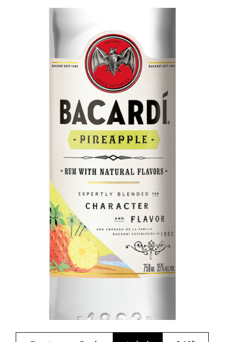 Bacardi Pineapple Flavored Rum -750 ml