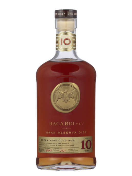 Bacardi Gran Reserva 10 Years Rum -750 ml