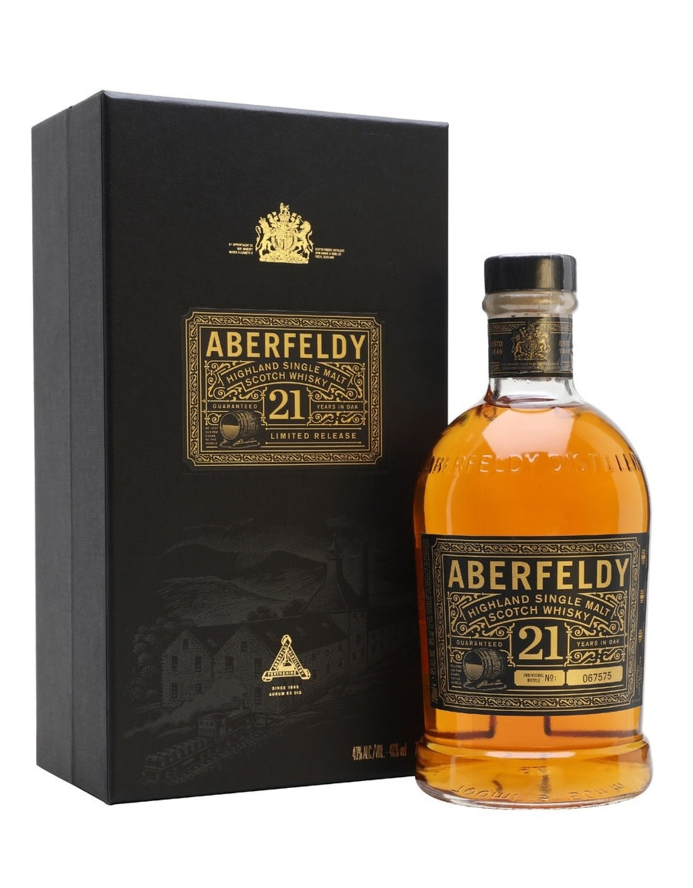 Aberfeldy 21 Year Old Highland Single Malt Scotch -750ml