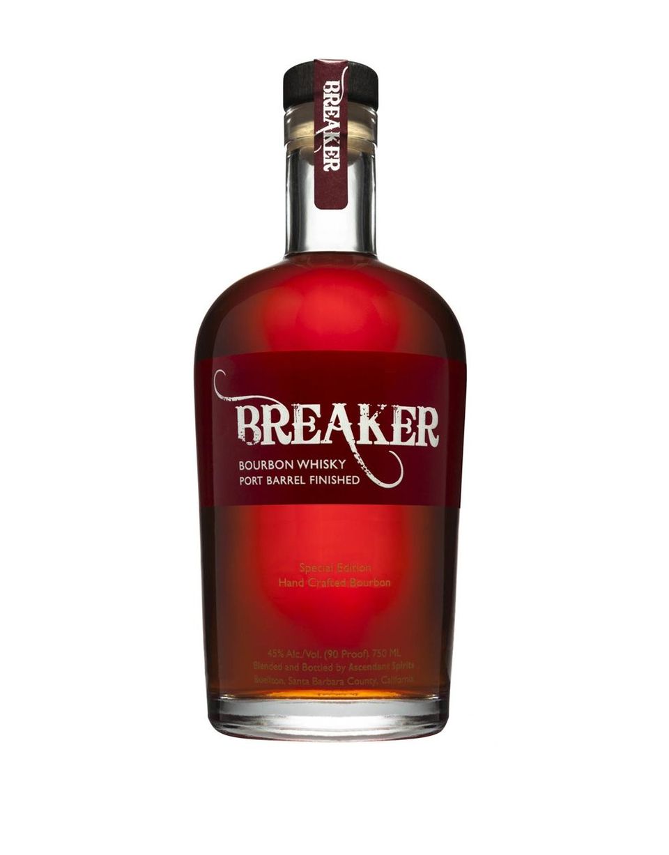 Breaker Bourbon Whiskey Port Barrel Finished -750ml