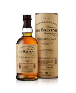 The Balvenie 14 Year Old Caribbean Cask Single Malt Scotch Whisky -750ml