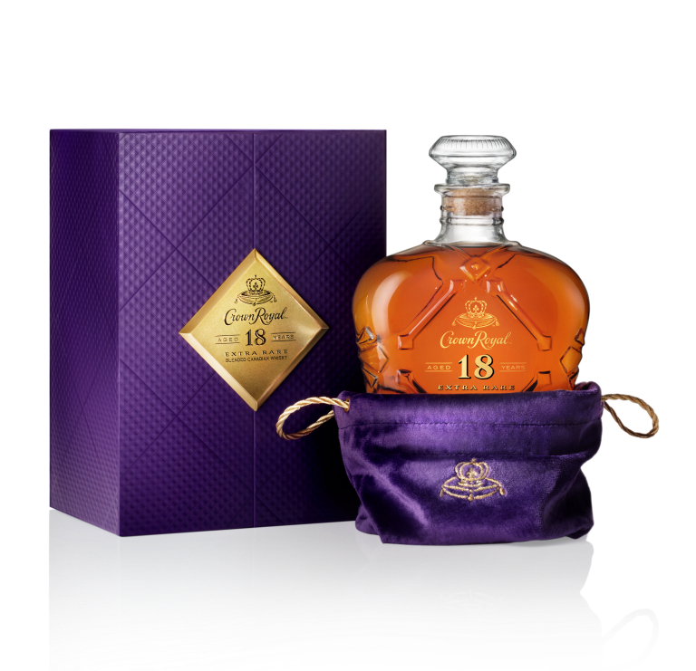 Crown Royal Extra Rare 18 Years Blended Canadian Whisky -750ml