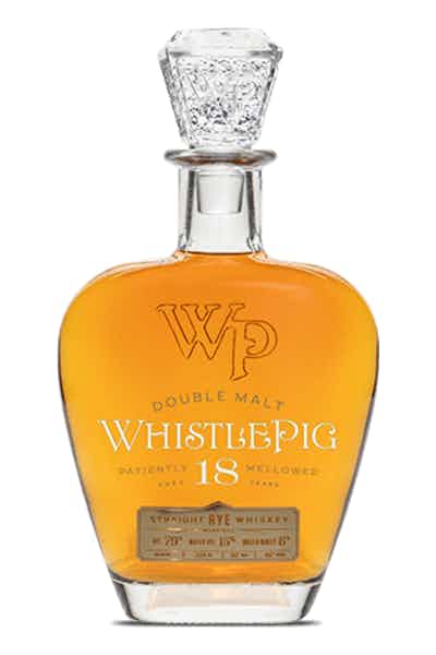 Whistle Pig Double Malt Rye Aged 18 Years Whiskey -750ml