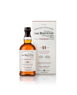 The Balvenie Single Malt Finished In Portwood Casks 21 Years Scotch Whiskey -750ml