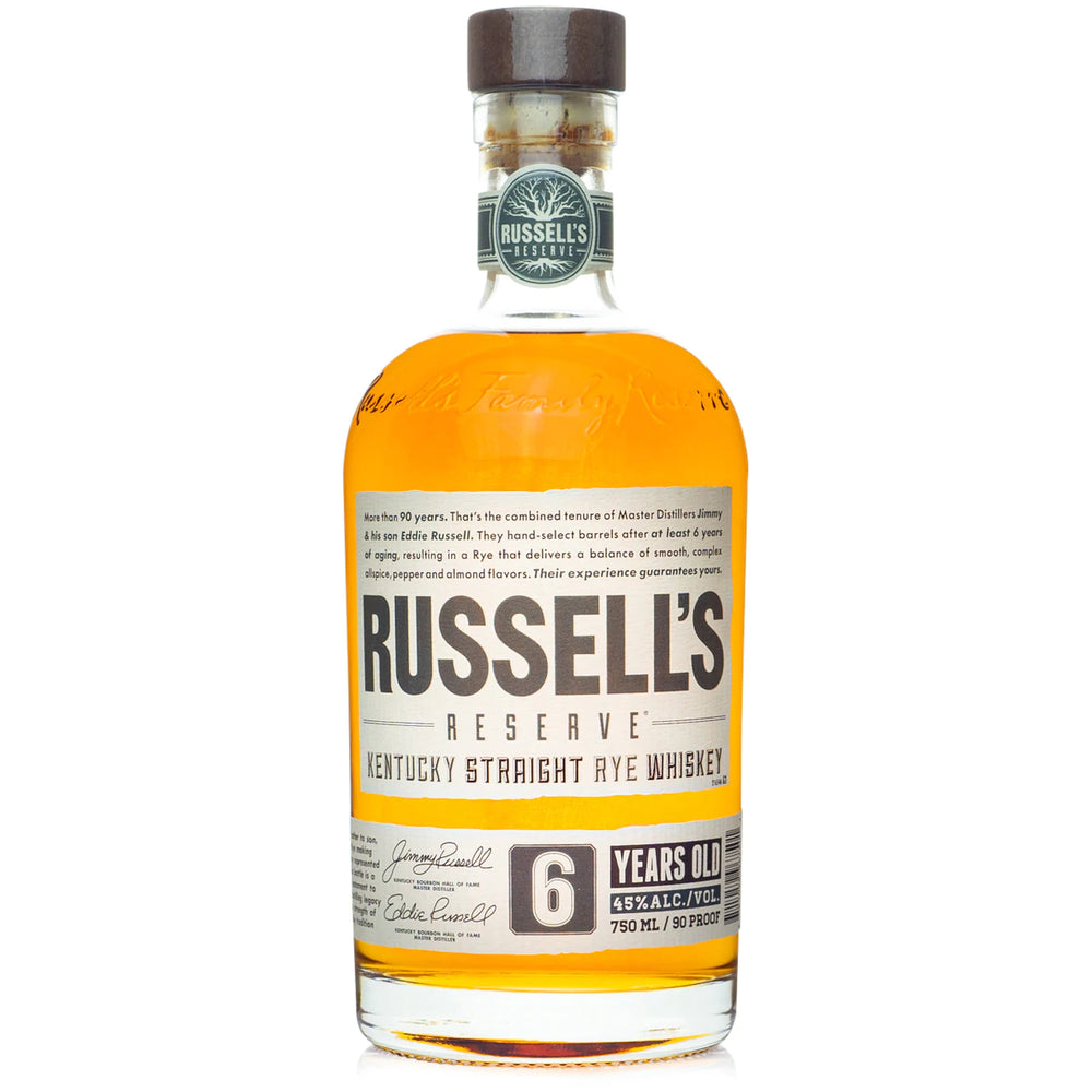 Russell's Reserve 6 Years Straight Rye Whiskey  -750ml