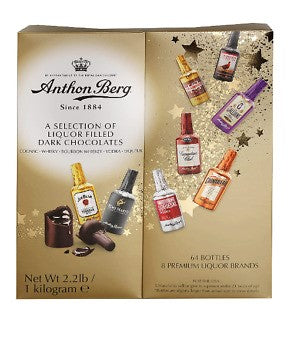 Anthon Berg Liqueur Filled Dark Chocolate Gift Box - Pack of 64